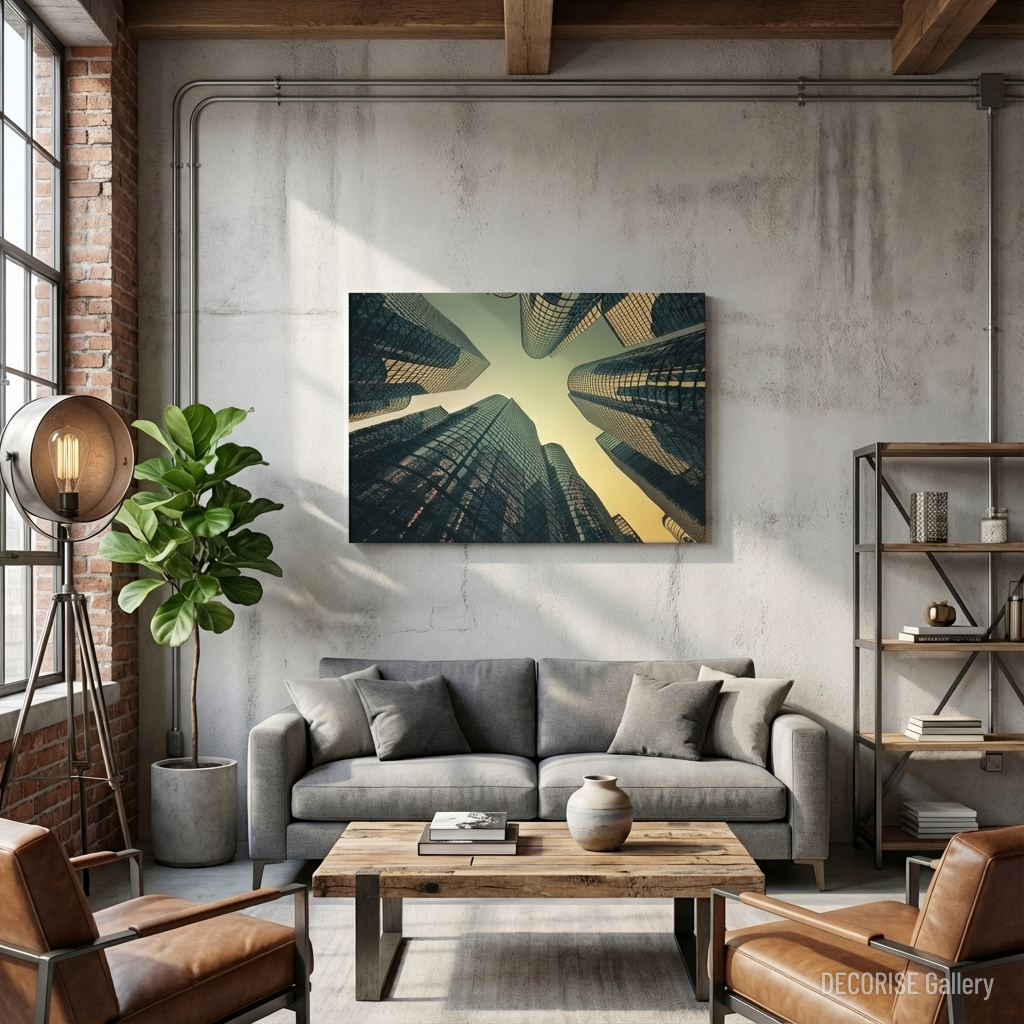 Szklane drapacze chmur widziane z dołu