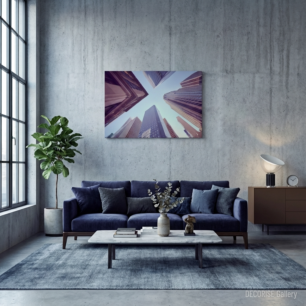 Spojrzenie w górę na szklane wieżowce