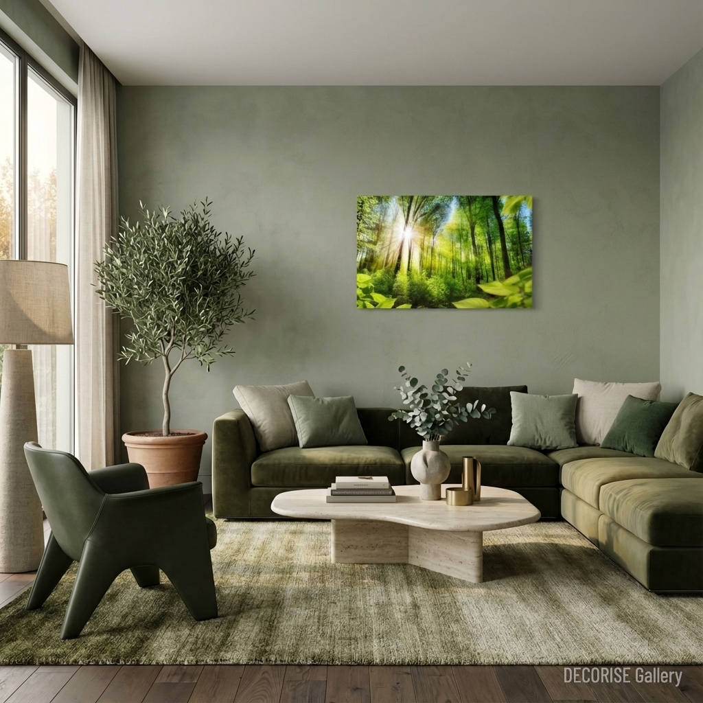 Słoneczny las bukowy