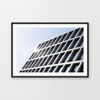 Fine Art Print - Fragment fasady nowoczesnego biurowca