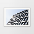 Fine Art Print - Fragment fasady nowoczesnego biurowca