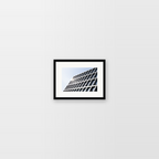 Fine Art Print - Fragment fasady nowoczesnego biurowca