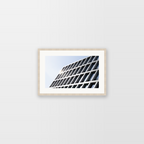 Fine Art Print - Fragment fasady nowoczesnego biurowca