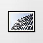 Fine Art Print - Fragment fasady nowoczesnego biurowca