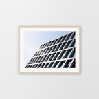 Fine Art Print - Fragment fasady nowoczesnego biurowca