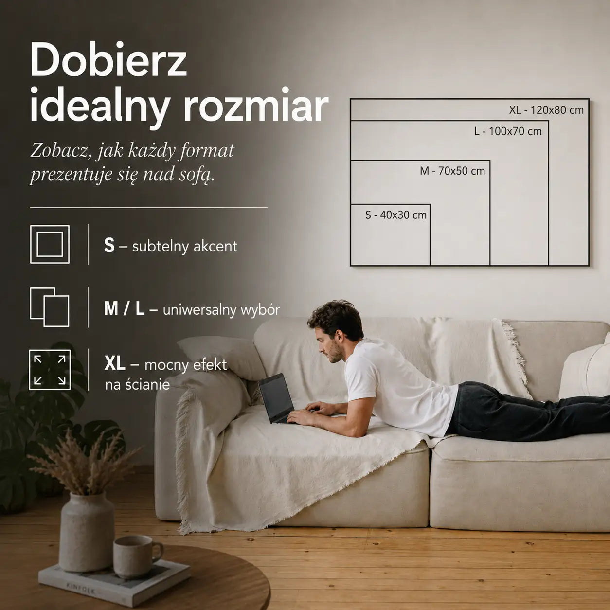 Rozmiarówka pozioma | DECORISE