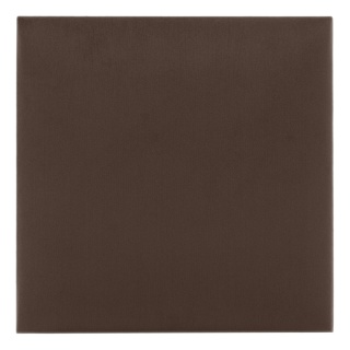 30x30 cm Brązowy Welur Panel Tapicerowany