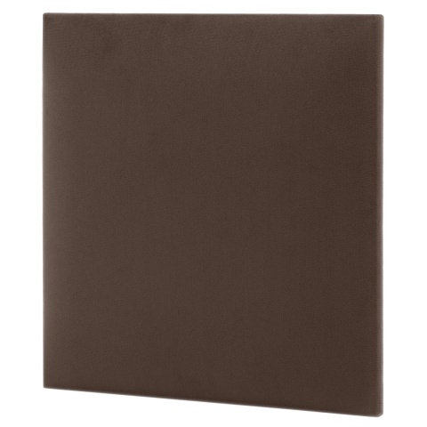 30x30 cm Brązowy Welur Panel Tapicerowany 30x30 cm Brązowy Welur Panel Tapicerowany