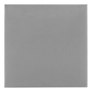 30x30 cm Jasny Szary Welur Panel Tapicerowany
