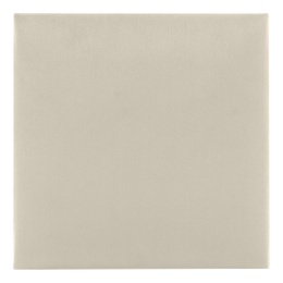 30x30 cm Kremowy Welur Panel Tapicerowany