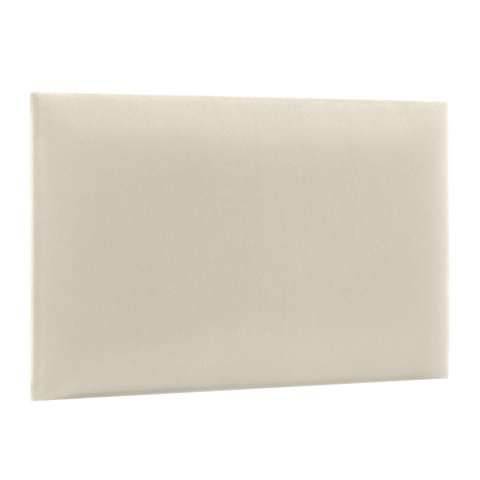 40x30 cm Kremowy Welur Panel Tapicerowany