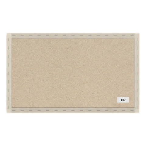 40x30 cm Kremowy Welur Panel Tapicerowany