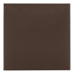 40x40 cm Brązowy Welur Panel Tapicerowany