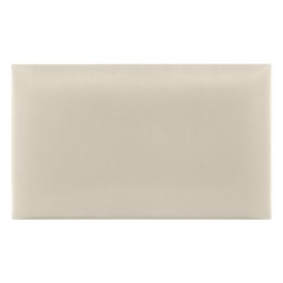 50x30 cm Kremowy Welur Panel Tapicerowany