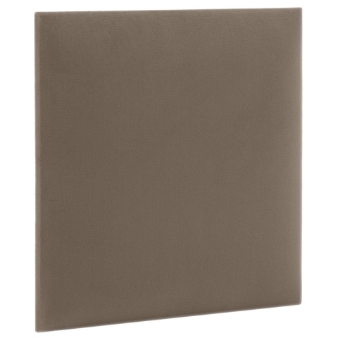 50x50 cm Beżowy Welur Panel Tapicerowany