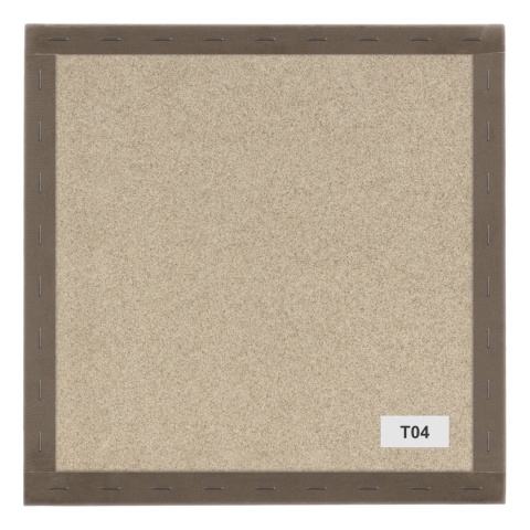 50x50 cm Beżowy Welur Panel Tapicerowany