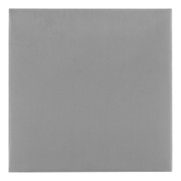 50x50 cm Jasny Szary Welur Panel Tapicerowany
