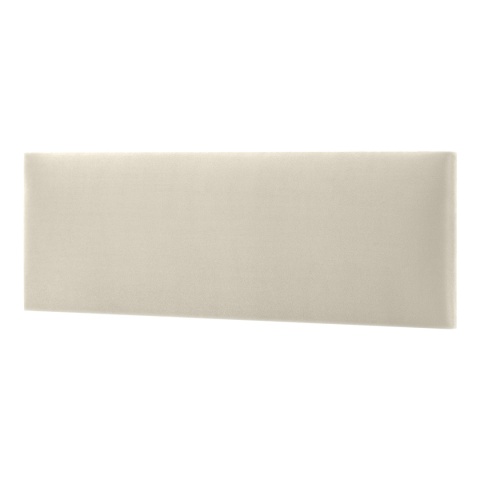 60x20 cm Kremowy Welur Panel Tapicerowany 60x20 cm Kremowy Welur Panel Tapicerowany
