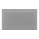 50x30 cm Jasny Szary Welur Panel Tapicerowany