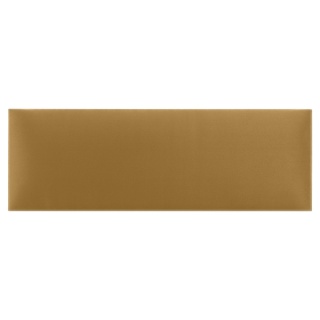 90x30 cm Żółty Welur Panel Tapicerowany