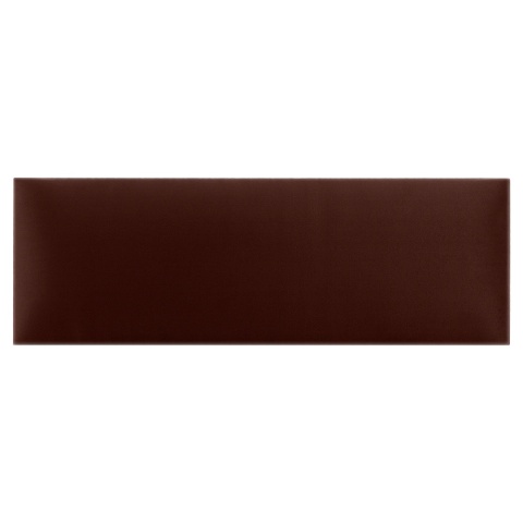 100x20 cm Bordowy Welur Panel Tapicerowany