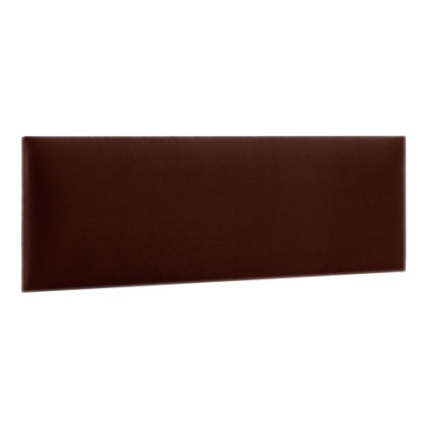 100x20 cm Bordowy Welur Panel Tapicerowany