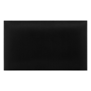 40x30 cm Czarny Welur Panel Tapicerowany