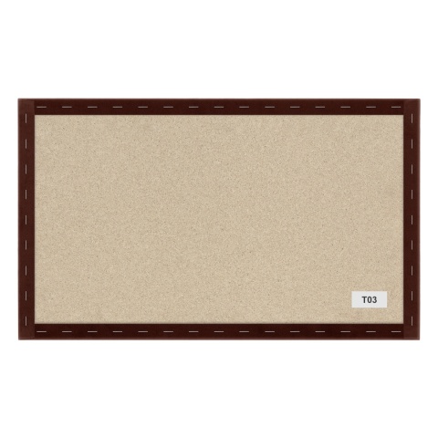 50x30 cm Bordowy Welur Panel Tapicerowany