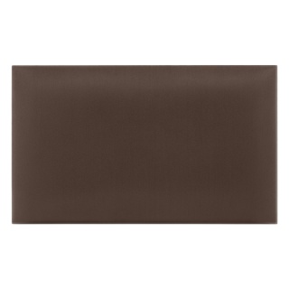 50x40 cm Brązowy Welur Panel Tapicerowany