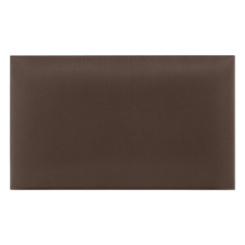 50x40 cm Brązowy Welur Panel Tapicerowany