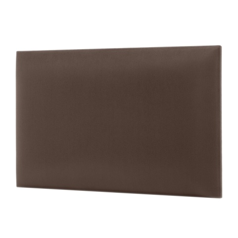 50x40 cm Brązowy Welur Panel Tapicerowany