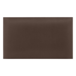 60x40 cm Brązowy Welur Panel Tapicerowany