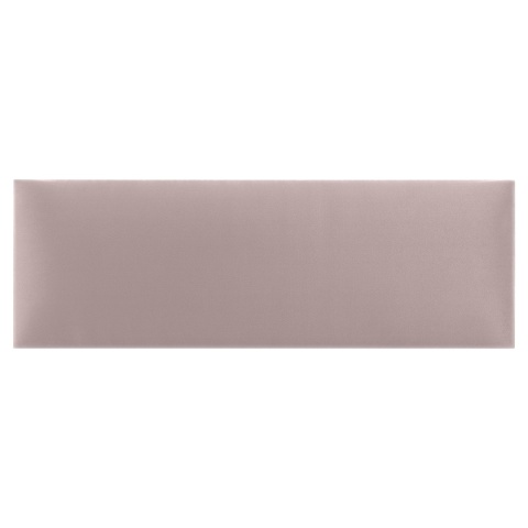 80x20 cm Różowy Welur Panel Tapicerowany