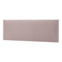 90x30 cm Różowy Welur Panel Tapicerowany