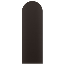 20x60 cm Brązowy Eko Skóra Panel Tapicerowany