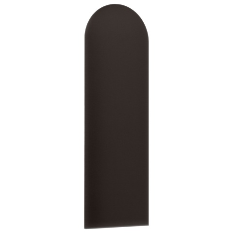 20x80 cm Brązowy Eko Skóra Panel Tapicerowany