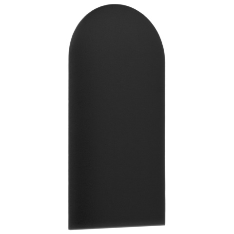 30x100 cm Czarny Eko Skóra Panel Tapicerowany