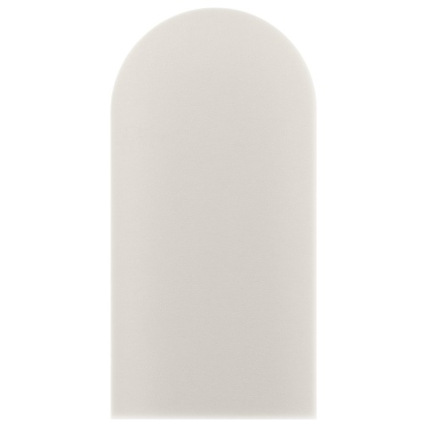 30x100 cm Kremowy Eko Skóra Panel Tapicerowany