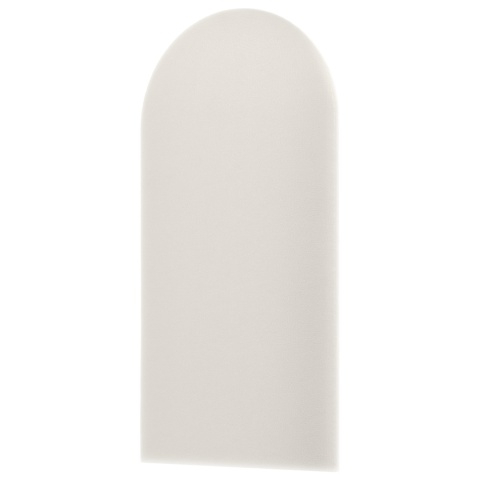 30x60 cm Kremowy Eko Skóra Panel Tapicerowany