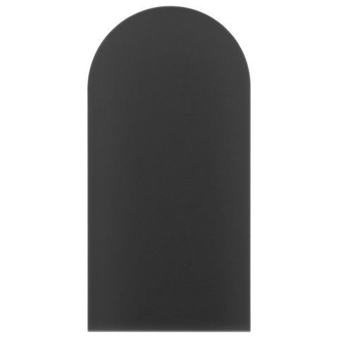 30x80 cm Grafitowy Eko Skóra Panel Tapicerowany