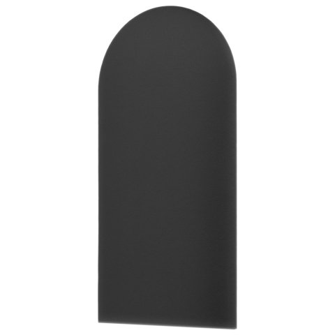 30x80 cm Grafitowy Eko Skóra Panel Tapicerowany