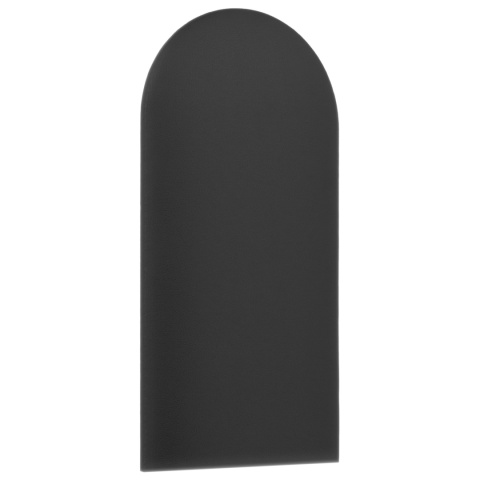 30x80 cm Grafitowy Eko Skóra Panel Tapicerowany