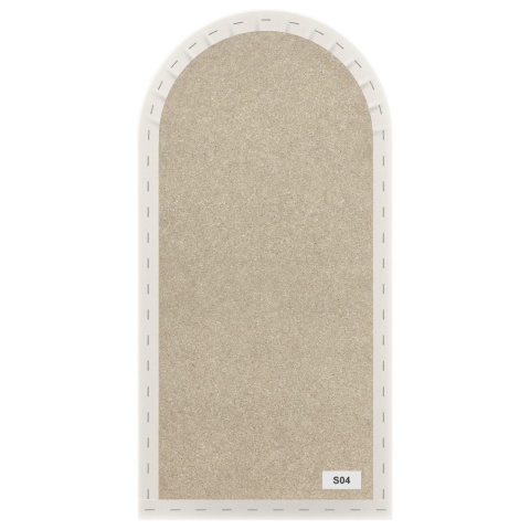 30x80 cm Kremowy Eko Skóra Panel Tapicerowany