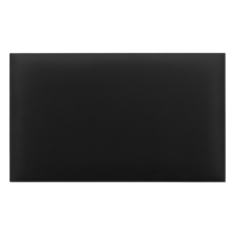 40x30 cm Czarny Eko Skóra Panel Tapicerowany