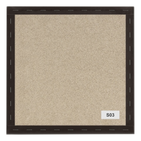 40x40 cm Brązowy Eko Skóra Panel Tapicerowany