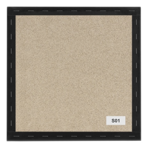 40x40 cm Czarny Eko Skóra Panel Tapicerowany