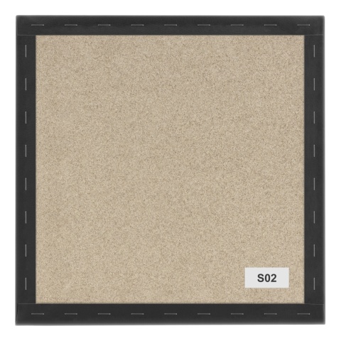 40x40 cm Grafitowy Eko Skóra Panel Tapicerowany