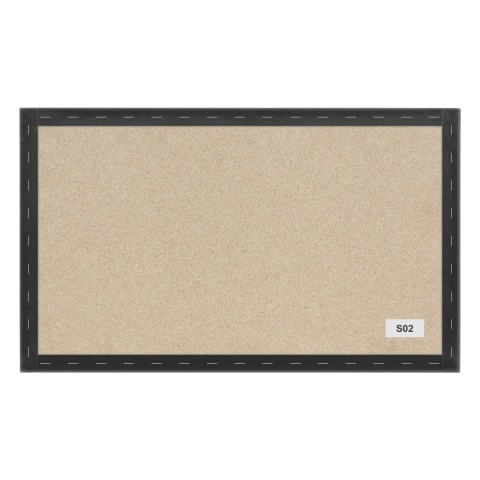 50x30 cm Grafitowy Eko Skóra Panel Tapicerowany