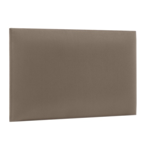 50x40 cm Beżowy Welur Panel Tapicerowany