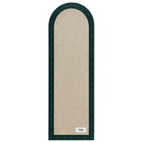 20x80 cm Turkusowy Panel Tapicerowany